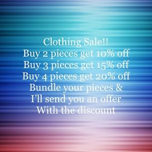 Clothing Sale!!!